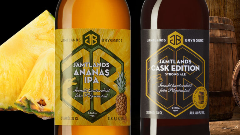 Jämtlands Ananas IPA och Jämtlands Cask Edition